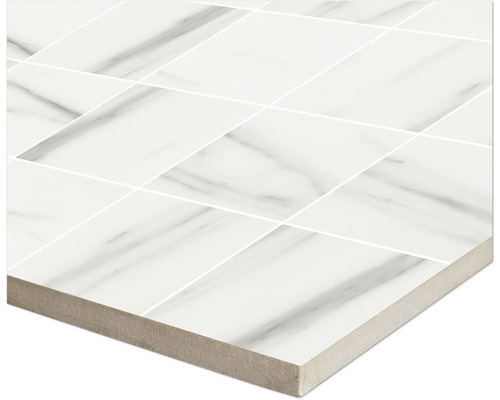 Tegelpatroon met marmerlook voor wand en vloer