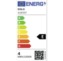 EGLO LED lamp plat GU10/4W warmwit