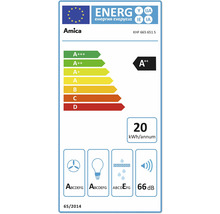Amica energie-efficiëntielabel KHF 665 651 S