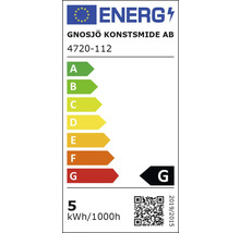 Energielabel Gnosjö Konstsmide AB