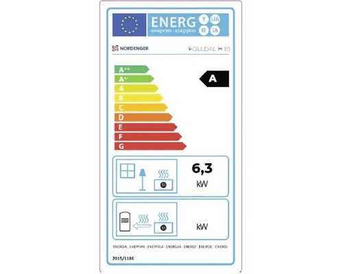 Energielabel Nordenger Folldal H 10: Energie-efficiëntieklasse A