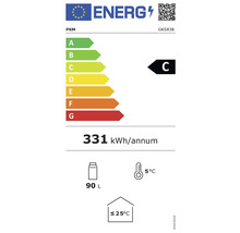 Energielabel PKM GKS83B met energie-efficiëntieklasse C