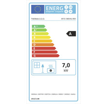 Energielabel met energie-efficiëntieklasse A en 7,0 kilowatt