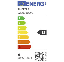 PHILIPS LED-lamp E27/3,4W A60 WarmGlow helder