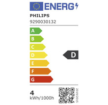 PHILIPS LED-lamp E27/3,4W P45 WarmGlow helder