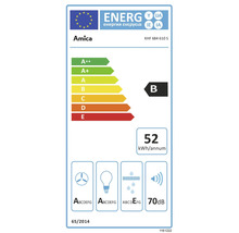Amica energielabel KHF 684 610 S