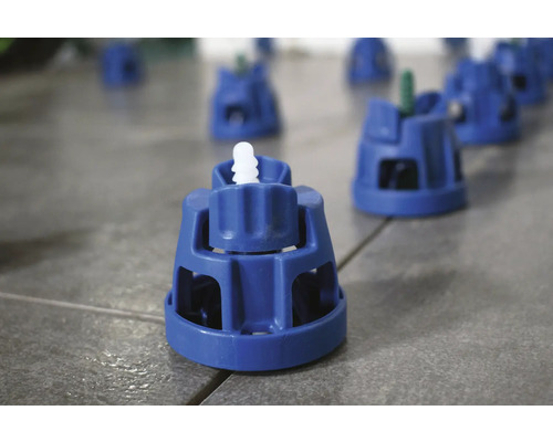 Tegel nivelleersysteem ter ondersteuning bij het tegelzetten