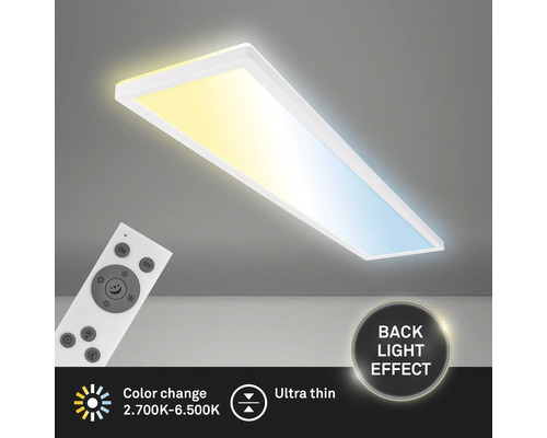 Rechthoekige plafondlamp met kleurverandering en afstandsbediening