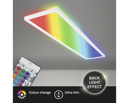 Rechthoekige led-plafondlamp met kleurverandering en afstandsbediening