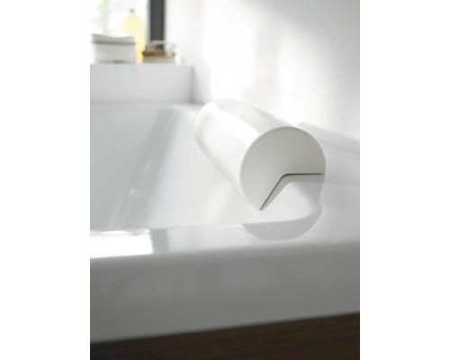 Badkussen op badrand