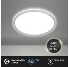 Ronde plafondlamp met achtergrondverlichting