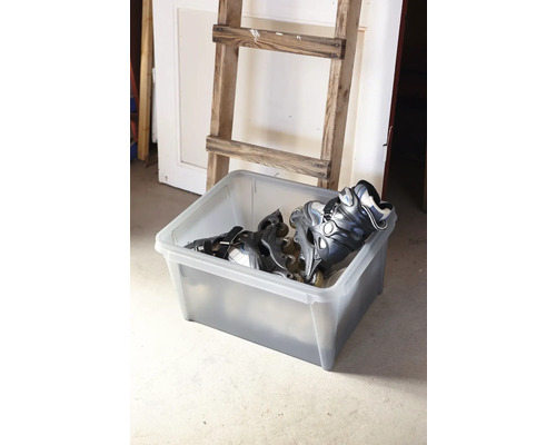 Inline skates in een opbergdoos