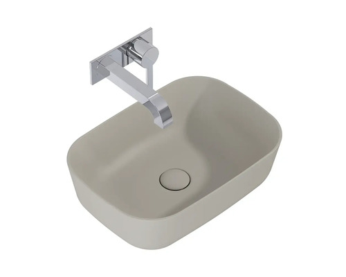 Opzetwastafel met kraan voor de badkamer