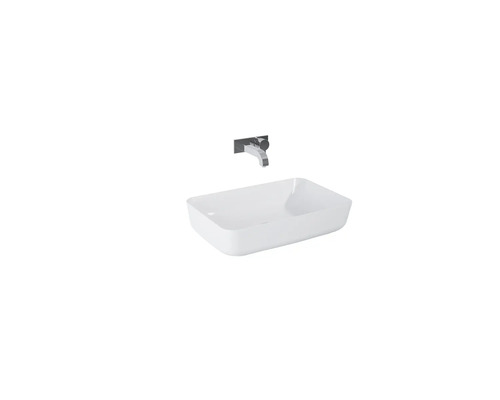 Opzetwastafel en kraan voor de badkamer