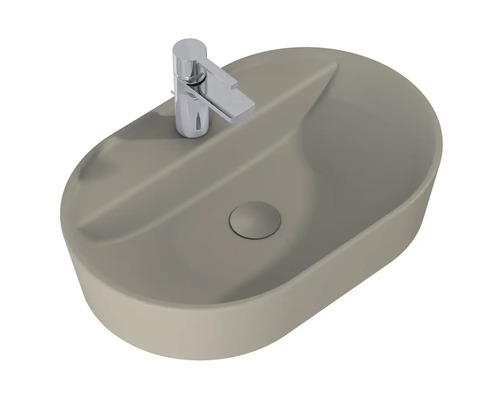 Opzetwastafel met kraan voor de badkamer