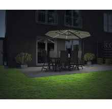 SOLUNA Zweefparasol Led beige Ø 300 cm