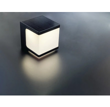 Vierkante buitenwandlamp met ledtechnologie