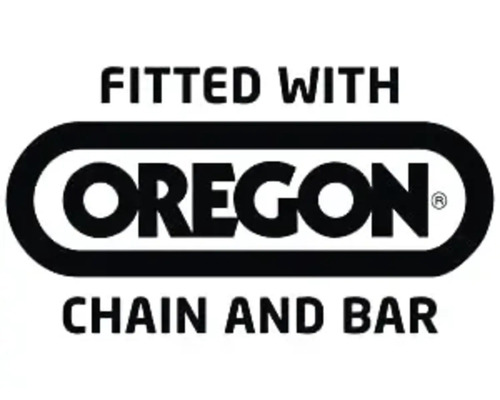 Voorzien van Oregon ketting en zaagblad