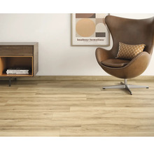 FORM&STYLE Tegelplint Firenze donlker eiken 7,3x60 cm