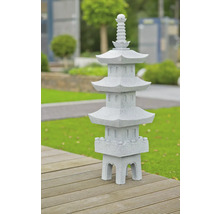 Tuinpagode van steen als decoratie voor buiten