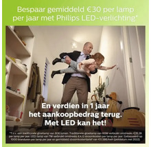 PHILIPS LED-lamp Ultra Efficient E27/5,2W A60 warmwit helder