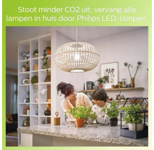 PHILIPS LED-lamp Ultra Efficient E27/5,2W A60 warmwit helder