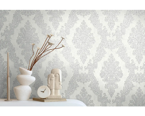 Behang met damastpatroon