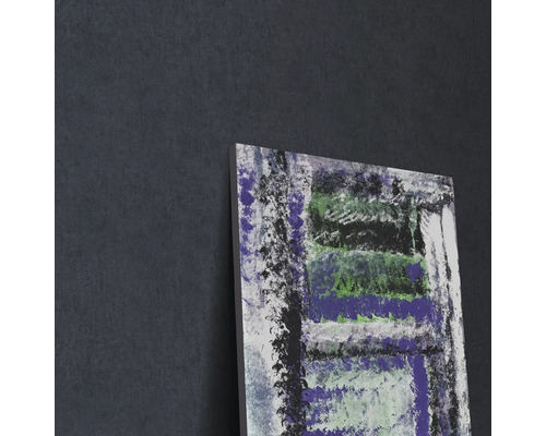 Abstract schilderij op canvas met geometrische vormen