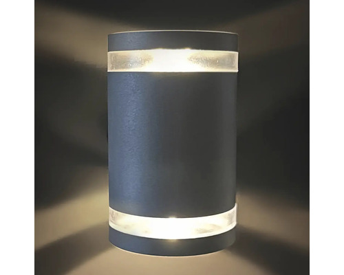 Cilindervormige wandlamp voor buiten