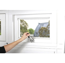 AXA Combi-raamuitzetter AXAflex security RVS zwart