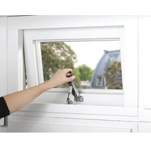 AXA Combi-raamuitzetter AXAflex security RVS zwart