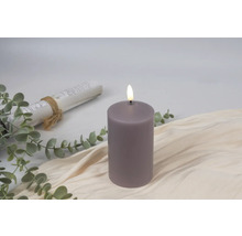 Decoratieve ledkaars met levensechte vlam