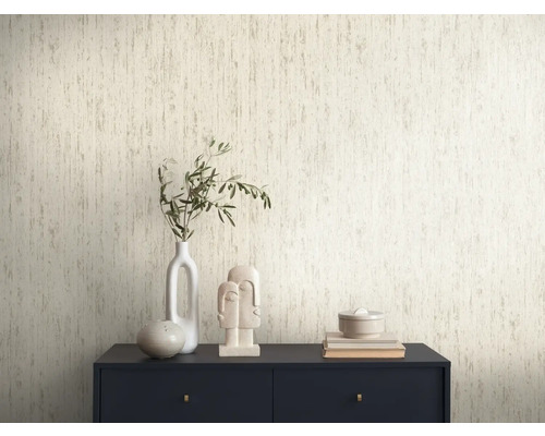 Decoratief behang met een getextureerd oppervlak in een interieur