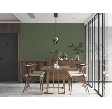 Eetkamer met eettafel, stoelen en dressoir in modern design