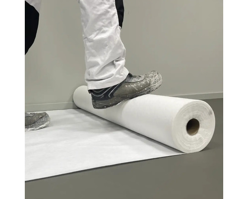 Afdekvlies ter bescherming van vloeren tijdens renovatiewerkzaamheden
