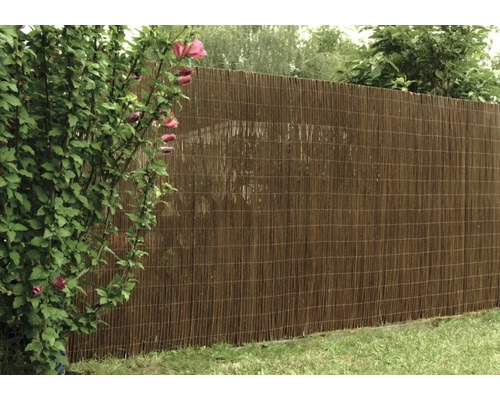 Bamboe tuinscherm voor privacy.