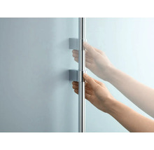 Douchestang met hand