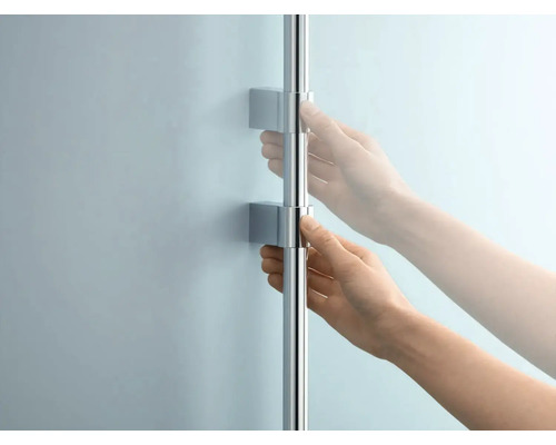 Douchestang met hand