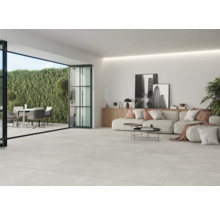 Wand- en vloertegel Cordoba grijs 100x100 cm gerectificeerd