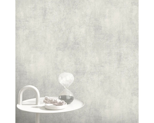 Behang met pleisterstructuur in de woonkamer