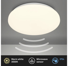Wit plafondlicht met microgolfsensor