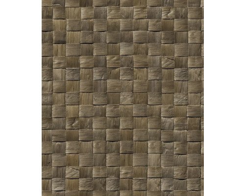 MARBURG Vliesbehang 45742 Struktura 3D bruin Gevlochten oppervlaktestructuur van natuurlijke materialen