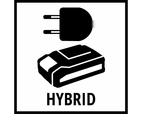 Symbool voor hybride aandrijving