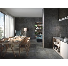 Wand- en vloertegel Industrial Night Lappato 120x60 cm gerectificeerd