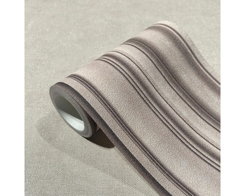 Rol behang met streepjesmotief