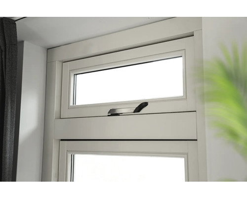 Interieurfoto van een draai-kiepraam.