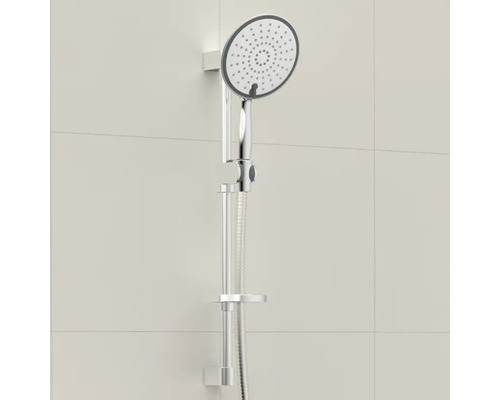 Handdouche met glijstang voor wandmontage