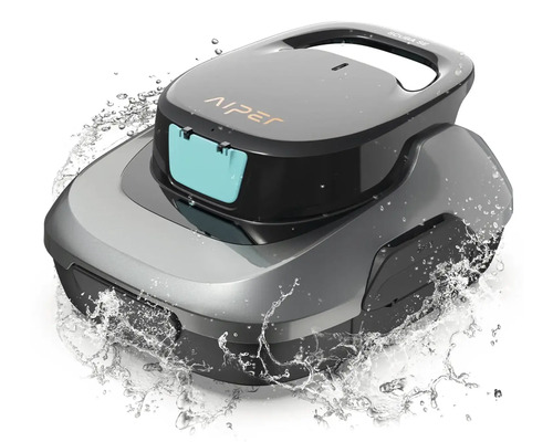 Automatische zwembadreinigingsborstel met water