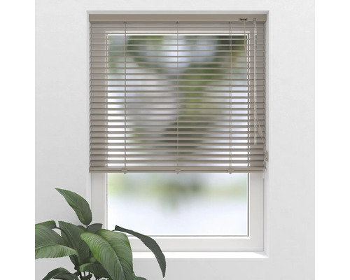 Raam met horizontale jaloezie voor lichtregeling