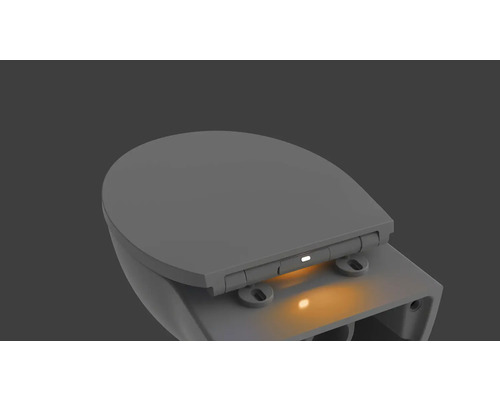 Toilet met verlichting